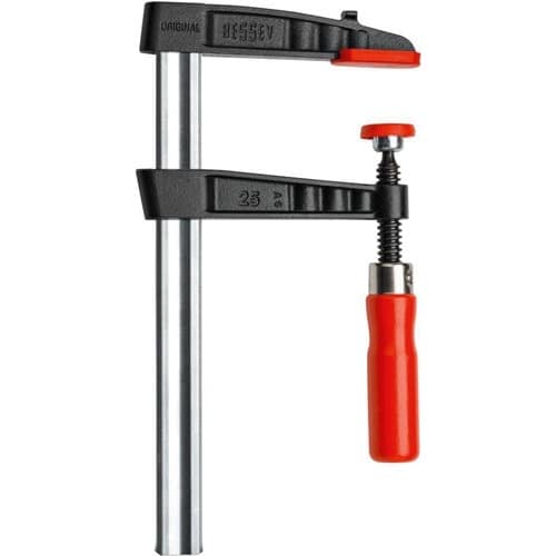 BESSEY Temperguss-Schraubzwinge TG Spann-W.250mm A.120mm Holzgr.29x9mm BESSEY