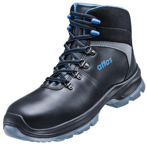 ATLAS Sicherheitsstiefel SL 845 XP ESD Gr.48 W.14 black/royal blue S3 SRC EN20345