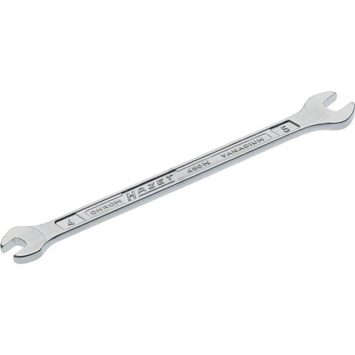 HAZET Doppelmaulschlüssel 450N 4x5mm L.99,5mm verchr.HAZET