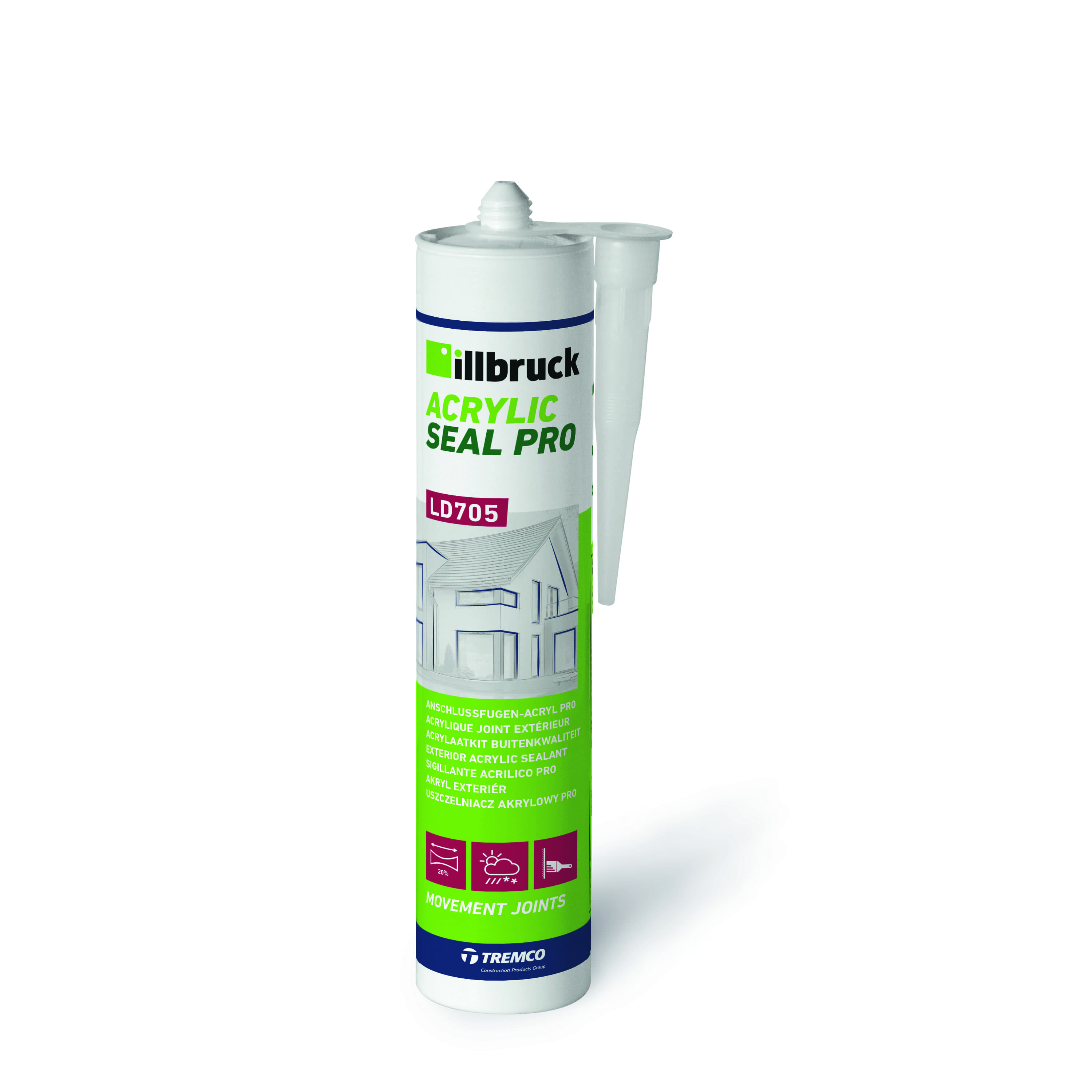 ILLBRUCK LD705 Bauanschlussfugen Acryl