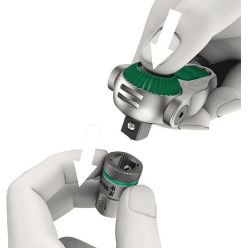 WERA Steckschlüsselsatz Zyklop Speed 42-tlg.1/4 Zoll SW 4-14mm Z.72 6KT WERA