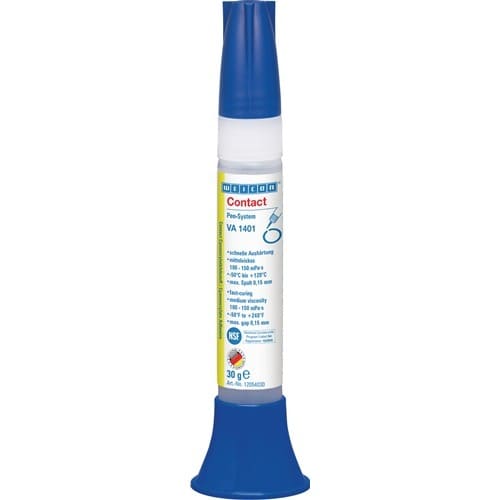 WEICON Cyanacrylatklebstoff VA 1401 30g farblos,klare Flüssigkeit Pen-System WEICON