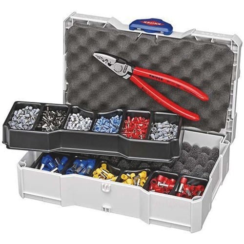 KNIPEX Aderendhülsensortiment 1191tlg.0,50-16,00mm² Aderendhülsenzange