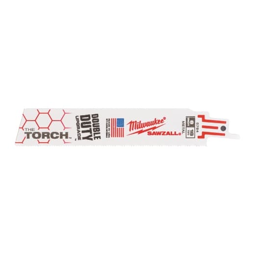 MILWAUKEE 150 x 1,4 mm (18 TPI) Säbelsägeblatt Metall THE TORCH