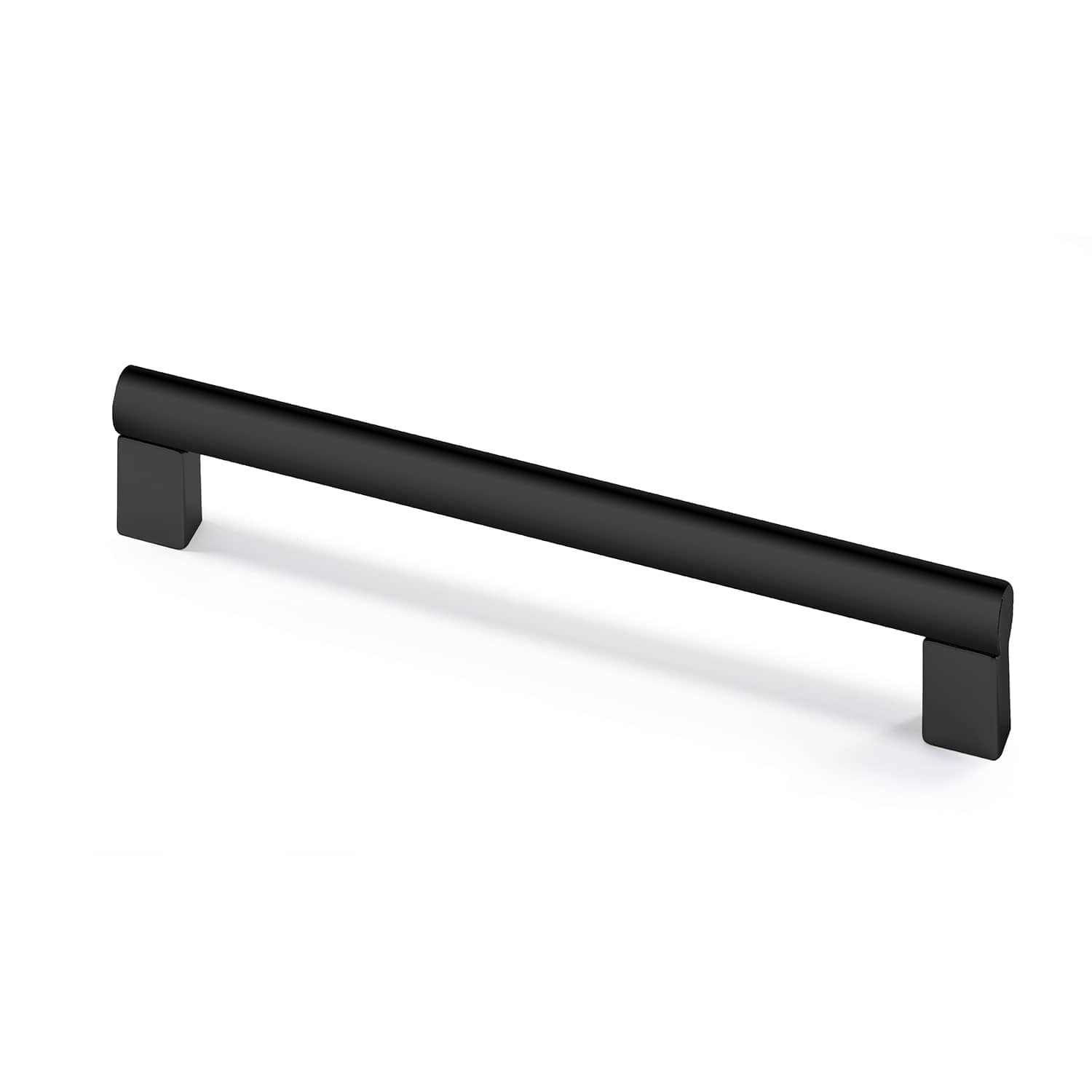 HETTICH Griff Vieste, Bohrabstand 192 mm, L 216 mm, H 30 mm, ø 12 mm, Schwarz matt, 9345470