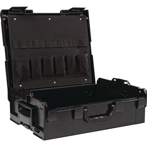 TECWERK Werkzeugkoffer L-BOXX® 136 Innen-B378xT311xH107mm schwarz TECWERK