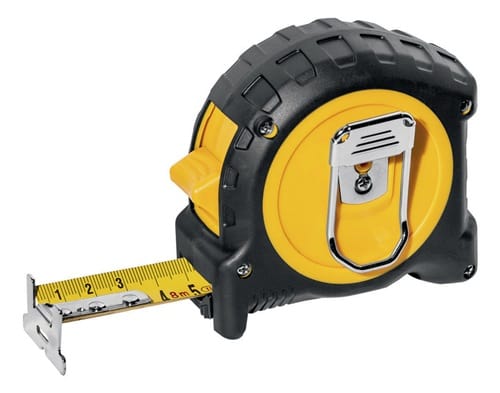 STABILA Taschenrollbandmaß BM 300 L.5m B.27mm mm/mm EG II PC-ABS/TPE EASY-CLIP STABILA