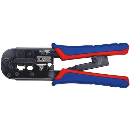 KNIPEX Crimpzange f.Westernstecker L.190mm KNIPEX