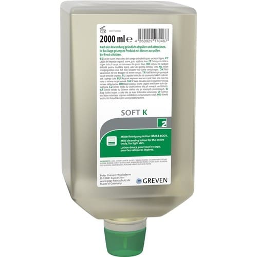 GREVEN Ganzkörperreinigungslotion GREVEN® SOFT K 2l Varioflasche