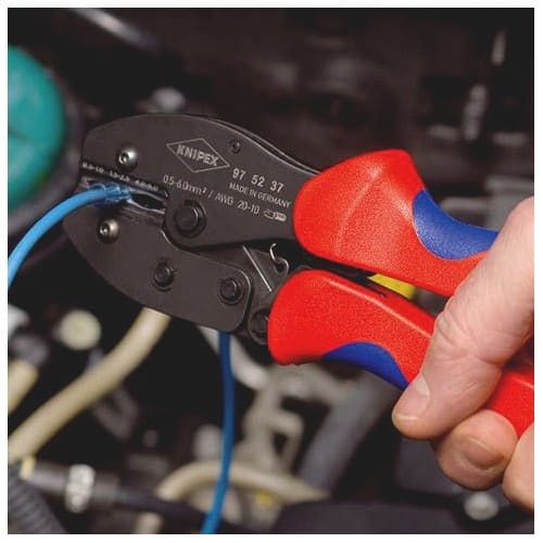 KNIPEX Crimpzange PreciForce® L.220mm 0,5-6 (AWG 20-10) mm² 478g KNIPEX