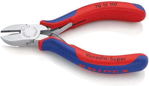 KNIPEX Seitenschneider L.110mm Kopf verchr.Mehrkomp.-Hülle KNIPEX