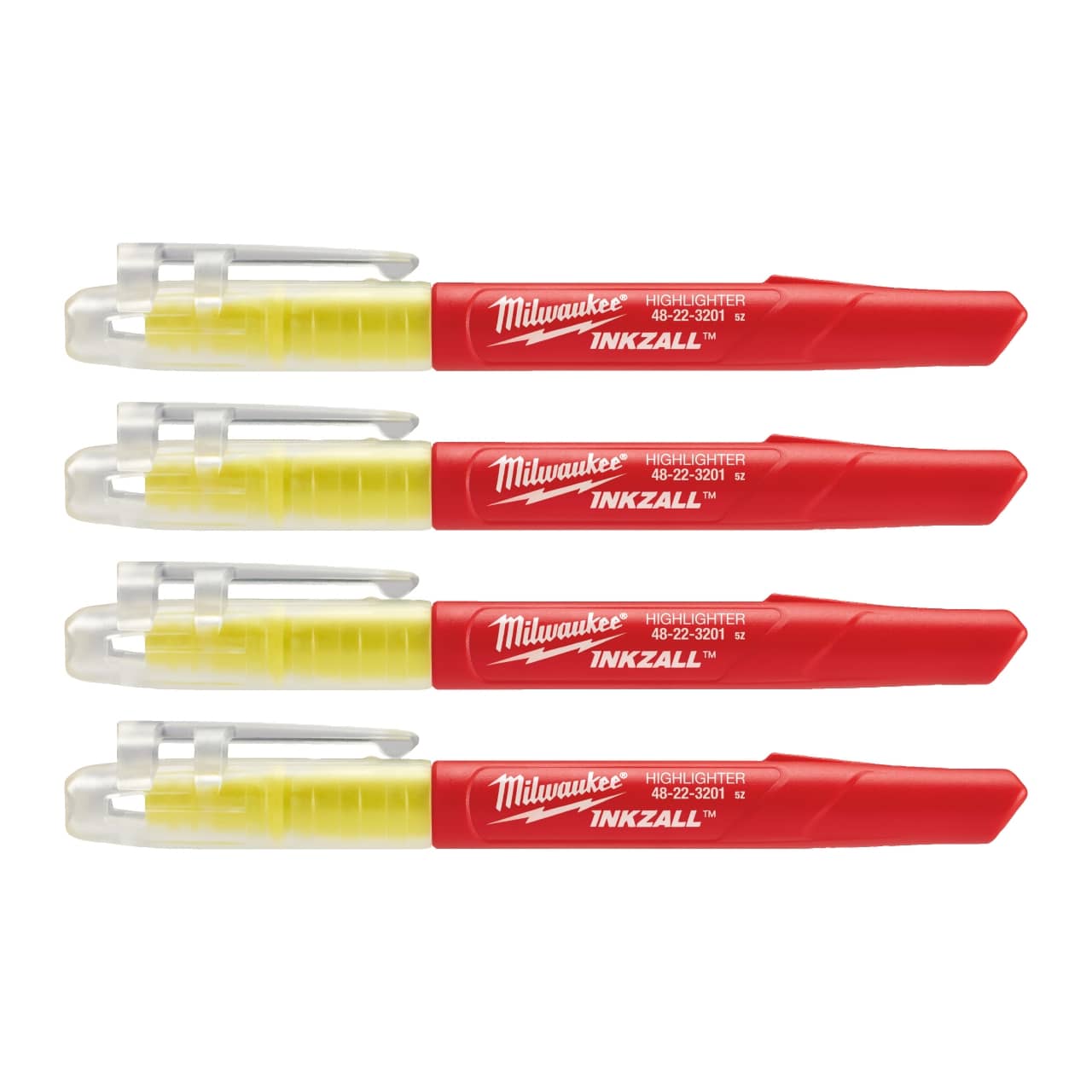 MILWAUKEE gelb INKZALL Leuchtmarker