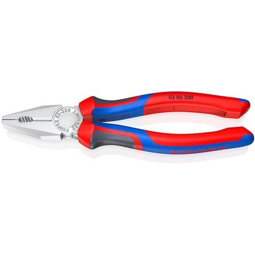 KNIPEX Kombizange L.200mm verchr.Comfort-Griffe KNIPEX