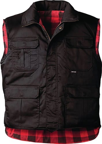 CRAFTLAND Truckerweste Handeloh Gr.L schwarz CRAFTLAND