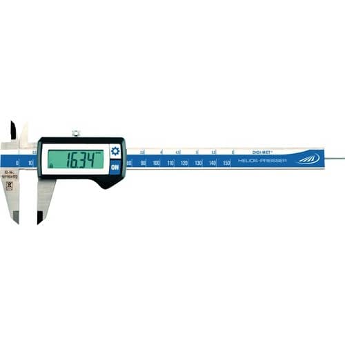 HELIOS PREISSER Messschieber DIGI-MET 150mm dig.rd.(1,5 mm) H.PREISSER