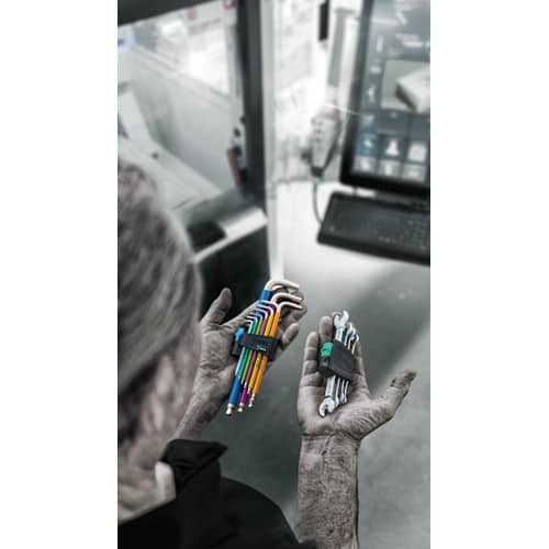 WERA Doppelmaulschlüsselsatz Joker 6005 4 Set 1 4-tlg.SW6-13mm leg.WS WERA