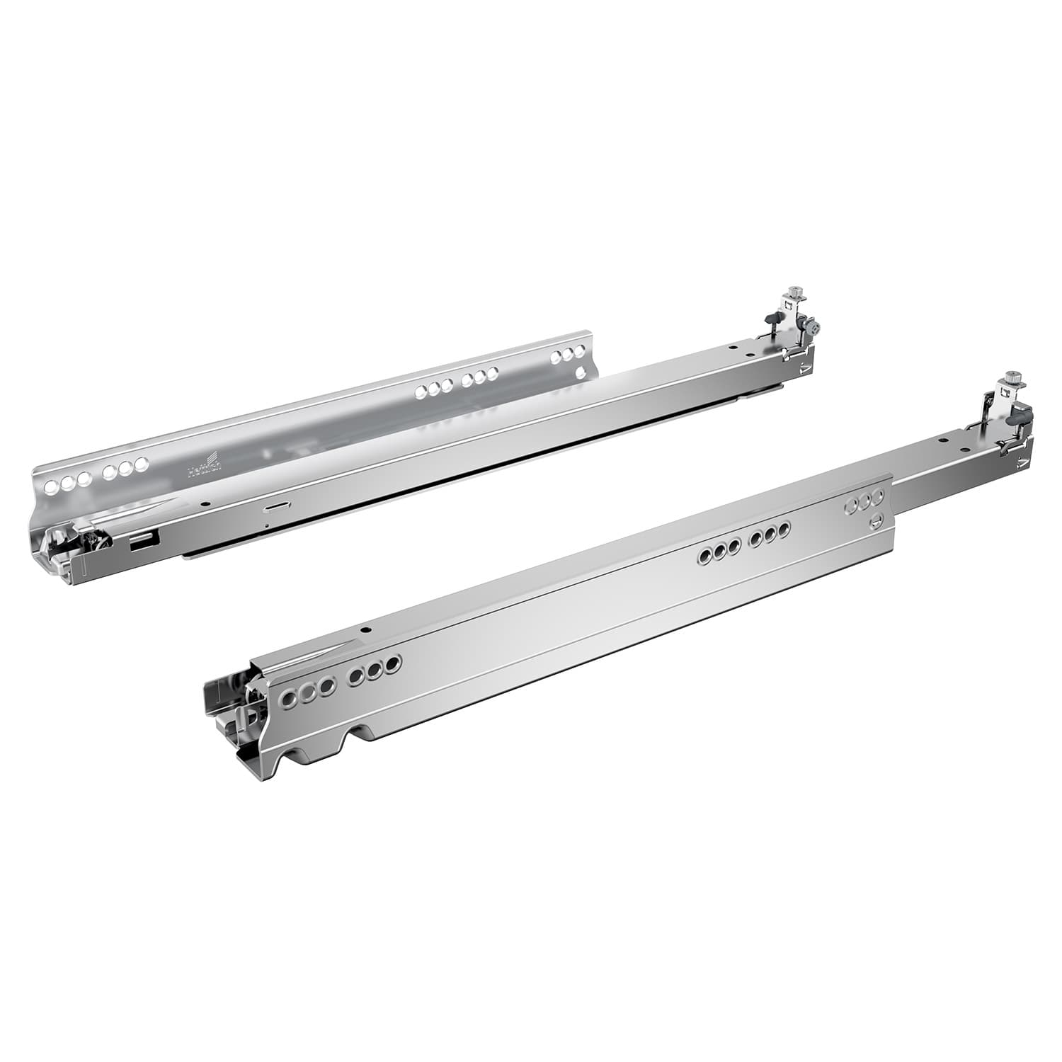 HETTICH Vollauszug Actro 5D XL (70 kg) mit Silent System, Push to open Silent kompatibel, 520 mm, links und rechts, 9318312