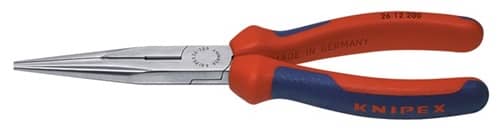 KNIPEX Flachrundzange L.200mm verchr.ger.Comfort-Griff KNIPEX