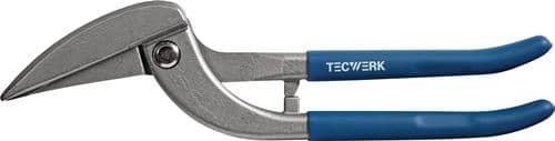 TECWERK Pelikan-Durchlaufschere Gesamt-L.300mm re.Qualitätsst.Ku.-Überzug TECWERK