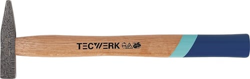 Schlosserhammer 400g Stiel-L.320mm Hickory TECWERK