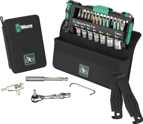 WERA Bit-/Steckschlüsselset Bicycle Set 3 A 38-tlg.BZT PH/TORX®/Schlitz/6-KT.WERA