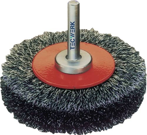 TECWERK Rundbürste D.40mm Drahtstärke 0,2mm STA 15mm 18000min-¹ TECWERK