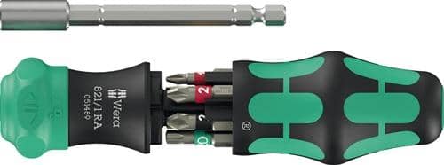 WERA Magazinbithalter Kraftform Kompakt 28 RA 1 6-tlg.WERA
