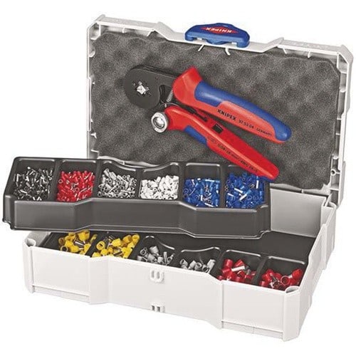 KNIPEX Aderendhülsensortiment 1251tlg.0,50-10,00mm² Crimpzange