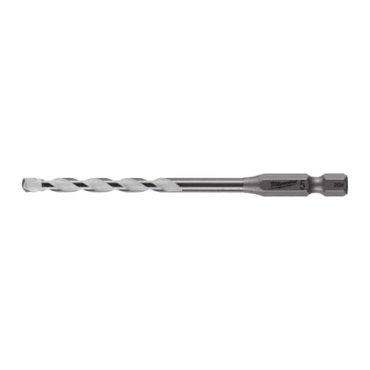 MILWAUKEE 5 x 100 mm SHOCKWAVE Multimaterial Bohrer 1/4" Hex