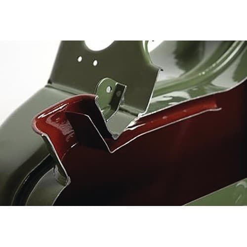VALPRO Kraftstoffkanister 10l Olivgrün RAL 6003 Stahlbl.0,9mm L345xB165xH275mm VALPRO