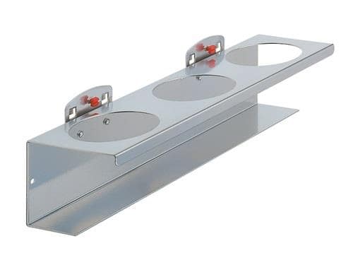 RASTERPLAN Dosenhalter 3-f.B.300mm D.70mm f.Lochplatten RASTERPLAN