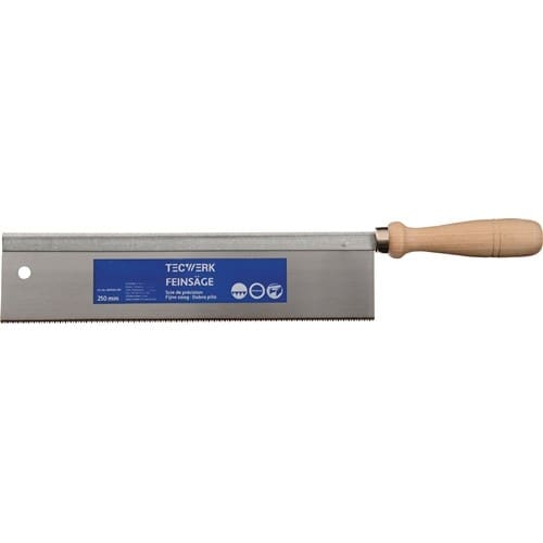 TECWERK Feinsäge Blatt-L250xB60mm feine Schnitte in HO a.Buche STA C75 ger.TECWERK