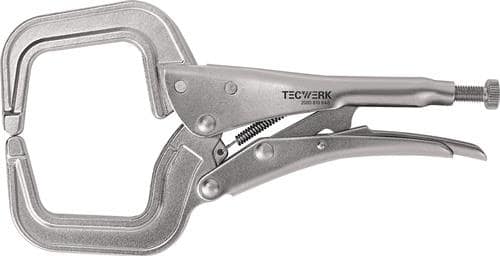 TECWERK Klammergripzange Gesamt-L.280mm Spann-W.max.90mm TECWERK