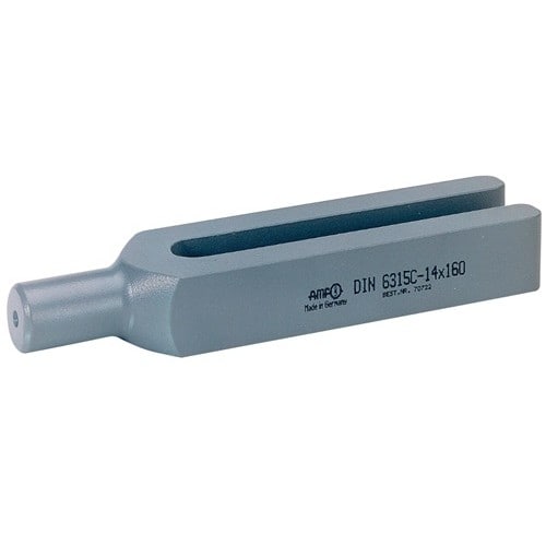 AMF Gabelspanneisen DIN 6315C Schlitz-B.33mm L.400mm f.Spannschraube M30 AMF