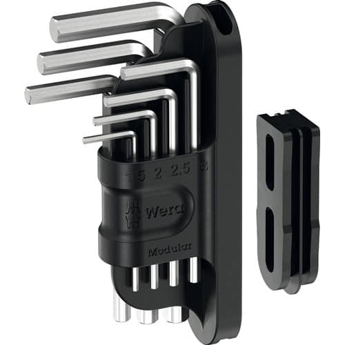 WERA Winkelschlüsselsatz Tool-Check Modular Hex-Plus 1 8-tlg.Hex-Plus WERA