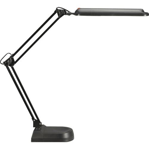 Schreibtischleuchte Metall/Ku.schwarz H.max.410mm Standfuß m.LED