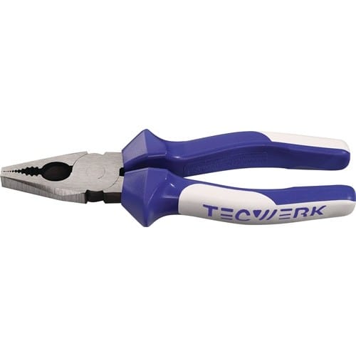 TECWERK Kombizange L.200mm pol.Mehrkomp.-Hülle TECWERK