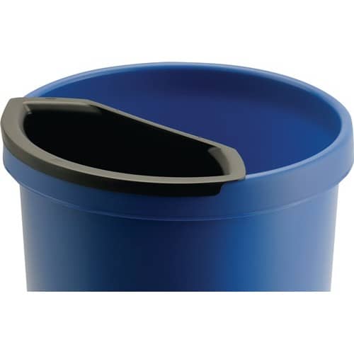 HELIT Abfalleinsatz Ku.schwarz 6l