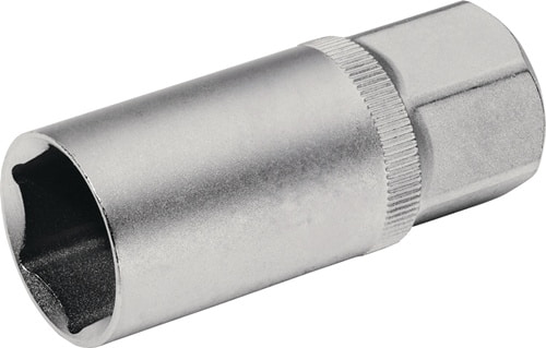 TECWERK Steckschlüsseleinsatz f.Zündkerzen 1/2 Zoll SW 21mm 6KT L.TECWERK
