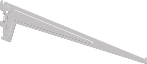 ALFER ELEMENT SYSTEM Träger L.600mm p.Träger 60kg STA weiß m.3 Einhängehaken ALFER ALUMINIUM