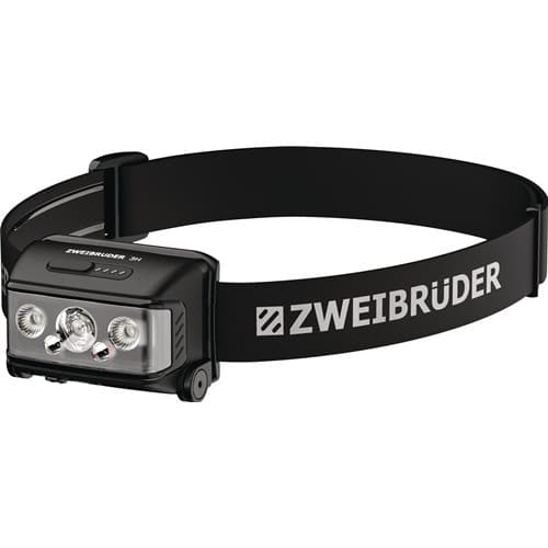 ZWEIBRÜDER LED-Stirnleuchte ZB3H 3,7V 2000 mAh Li-Po 2000 mAh ZWEIBRÜDER