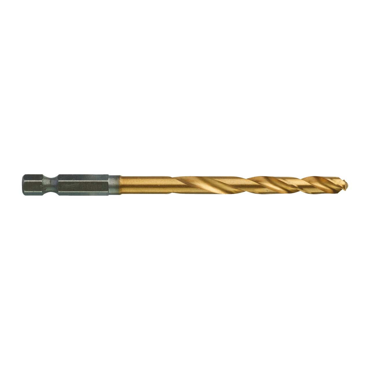 MILWAUKEE 6,0 x 105 mm SHOCKWAVE Metallbohrer HSS-G RED HEX Titan 1/4" 10er Pack