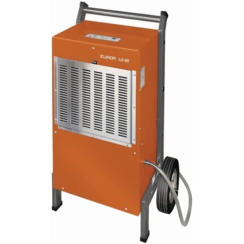 EUROM Luftentfeuchter LO80 1360 W Luftleistung 850 m³/h 53,5kg EUROM