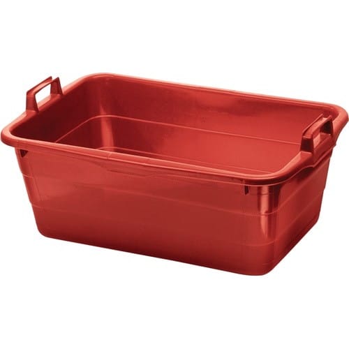 LOCKWEILER Wanne L620xB425xH250mm Inh.45l PE rot LOCKWEILER