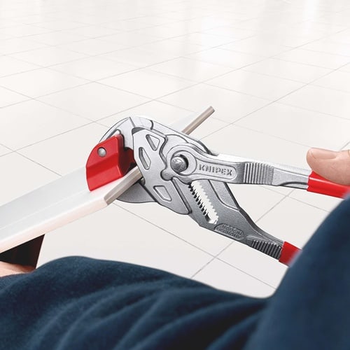 KNIPEX Fliesenlochzange 250mm CV-Stahl Griff Ku.-Überzug KNIPEX