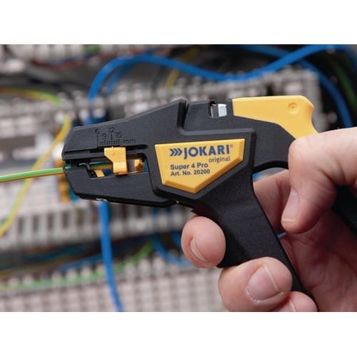JOKARI Automatikabisolierzange Super 4 Pro L.163mm 0,2-6mm² JOKARI