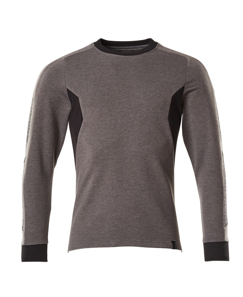 MASCOT® Sweatshirt, moderne Passform Sweatshirt ONE, dunkelanthrazit/schwarz