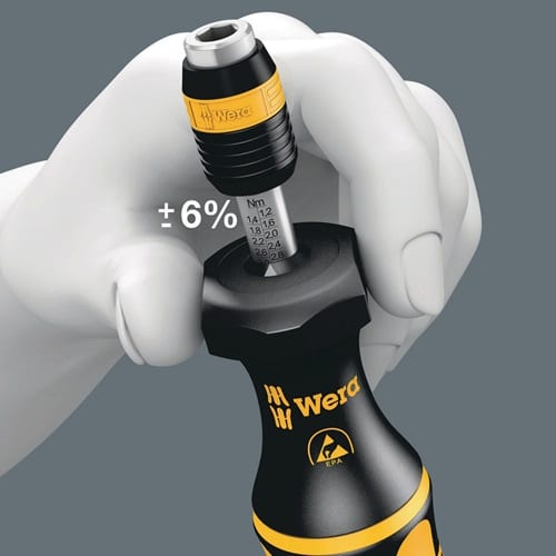 WERA Drehmomentschraubendreher 7400 ESD 0,3-1,2 Nm WERA