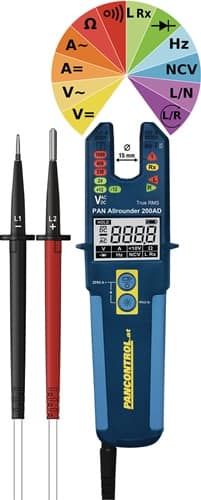 PANCONTROL Multimeter PAN Allrounder 200AD 0,1-1500V DC,0,1-1000V AC True RMS PANCONTROL