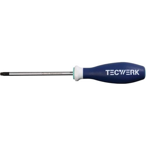 TECWERK Schraubendreher Gr.T 27 Klingen-L.115mm 3K-Griff Rundkl.TECWERK
